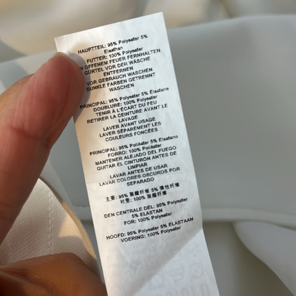 Missguided White Tailored Utility Pockets Blazer Mini Dress Size 6 - Picture 11 of 11